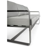 BIZZOTTO Siva vrtna sofa aluminijska Merrigan – | shoptok.hr
