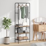 vidaXL stalak za odjeću s policama hrast artisan 60 x 30 x 171 cm | shoptok.hr