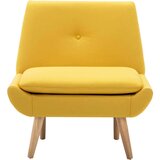  Fotelja od tkanine žuta | shoptok.hr
