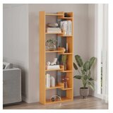 Hanah home Polica za knjige Palermo Natural Anthracite Cene