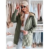 DStreet Kurtka damska pikowana przejściowa LIVIANA zielona | Shoptok.si