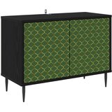 ormar GELEEN 69 x 33 x 50,5 cm Crni hrast Konstruirano drvo | shoptok.hr