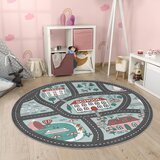 Mila Home Pralna otroška igralna preproga ø150 cm Happy Neighbourhood – | Shoptok.si