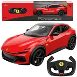 Purosangue automobil na daljinsko upravljanje crveni Rastar 1:24