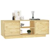 vidaXL TV omarica 110x30x40 cm trdna borovina | Shoptok.si