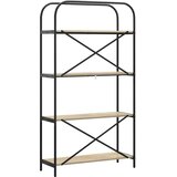  Polica Sonoma hrast 80 x 30 x 146 cm Konstruirano drvo | shoptok.hr