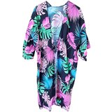  Kaftan Leaf print - Fuxia Cijene