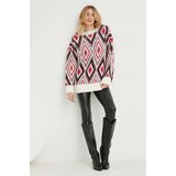Answear Lab Pulover z volno ženski, rdeča barva, | Shoptok.si