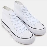 Sinsay Pamučne visoke tenisice s debelim potplatom | shoptok.hr