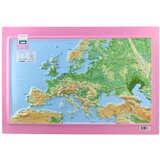 Junior mount Everest, reljefasta mapa, A3, Evropa Roze | Eponuda.com