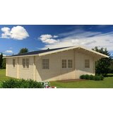 Male kuće Drvena kuća PALMA 720 &amp;times; 720 cm &amp;ndash; bez zavr&amp;scaron;nog krovnog pokrova Slike