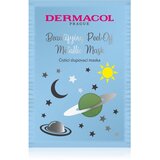 Dermacol Beautifying Peel-Off Metallic Mask Peel-Off maska za dubinsko čišćenje | shoptok.hr