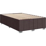  Krevet box spring s madracem tamnosmeđi 120 x 190 cm od tkanine | shoptok.hr