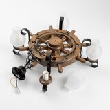  Brilagi - Luster na lancu TIMONA 4xE14/40W/230V prečnik 50 cm buk/orah | Eponuda.com
