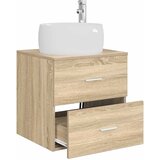  Umivaonik s policom Hrast sonoma 49,5 x 44,5 x 66 cm | shoptok.hr