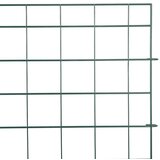 vidaXL Set ograde za ribnjak 5 pcs Zelena 100 x 50 cm Čelik | shoptok.hr