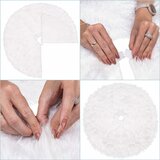  Podloga za božićno drvce - bijela, promjer 75 cm | shoptok.hr