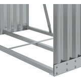  Nosilec za polena zelen 80x45x190 cm pocinkano jeklo, (21036174) | Shoptok.si