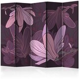 Artgeist PARAVAN 225/172/3 cm barve gozdnih sadežev, barve bezga, magenta Slike