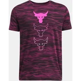 Under Armour Boys' T-shirt UA Pjt Rck B Three BB AOP SS - Boys