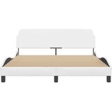  Okvir za krevet Dover bijeli 160x200 cm od umjetne kože | Eponuda.ba