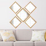 Lessentiel Maison set ogledala SETAYNA_045, 24x24cm(4), 34x34cm(1) | ePonuda.com