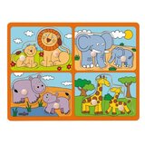 Woody's drvene puzzle-egzotične životinje Cijene