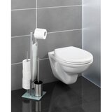 Wenko Stoječa WC garnitura Rivalta (legirano jeklo, mat, višina 70 cm) | Shoptok.si