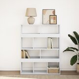  Regal za knjige bijeli 100 x 33 x 125,5 cm konstruirano drvo | Eponuda.com