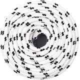 Pleteni brodski konop bijeli 6 mm x 25 m poliesterski | shoptok.hr