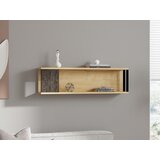 Hanah home Meedo - Atlantic Atlantic PineAnthracite Wall Shelf Cene