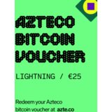 Azte.co Azteco Bitcoin Lightning Voucher 25 EUR Key GLOBAL | Eponuda.com