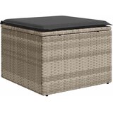  8-dijelni set vrtnih sofa od poliratana s jastucima svjetlosivi | shoptok.hr