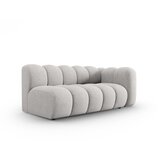 Micadoni Home svetlo siv modul za sedežno garnituro (desni kot) lupine | Shoptok.si