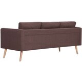 vidaXL 2-dijelni set sofa od tkanine smeđi Cijene