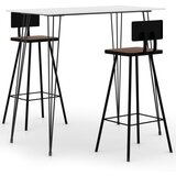 Barska 3-dijelni barski set bijeli Cijene