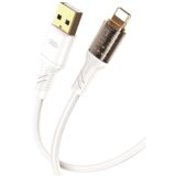 XO Kabel USB-A na 8-pin Lightning NB229 2.4A 1m bel, (20444130) | Shoptok.si
