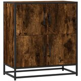 Komoda boja hrasta 68x35x76 cm konstruirano drvo | shoptok.hr