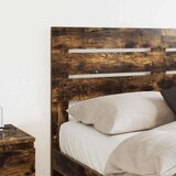  Uzglavlje s uzglavljem Dimljeni hrast 160 cm Konstruirano drvo | shoptok.hr