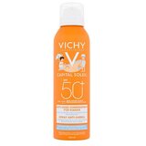 Vichy Capital Soleil Kids Anti-Sand Mist vodoodporna zaščita pred soncem za telo za vse tipe kože 200 ml Cene