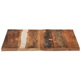  Četvrtasta stolna ploča 70x70 cm 25 - 27 mm od obnovljenog drva | shoptok.hr