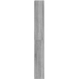 Ormarić za cipele s 4 ladice siva boja hrasta 80x21x163,5 cm | Eponuda.com