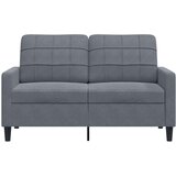 vidaXL Dvosjed tamnosivi 120 cm baršunasti | shoptok.hr