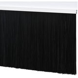  Držač četke za vrata 6 pcs Bijelo 100 cm Aluminijski legura | shoptok.hr