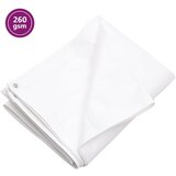 vidaXL Ponjava 260 g/m² 3x4 m bela HDPE Cene
