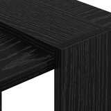  Polica Crni hrast 52 x 25 x 71,5 cm Konstruirano drvo | shoptok.hr
