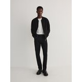 Reserved bomber pulover - črna | Shoptok.si