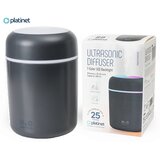 Platinet LED RGB ultrazvučni aroma difuzer i ovlaživač vazduha LED/2W 300ml crna | Eponuda.com