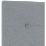  Podesivi krevet s madracem Svjetlosiva 200 x 200 cm Tkanina - Svjetlosiva 200 x 200 cm Prošiveno gumbima | shoptok.hr