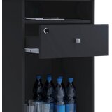 MID.YOU STOJEČA MIZA leseni material črna | Shoptok.si
